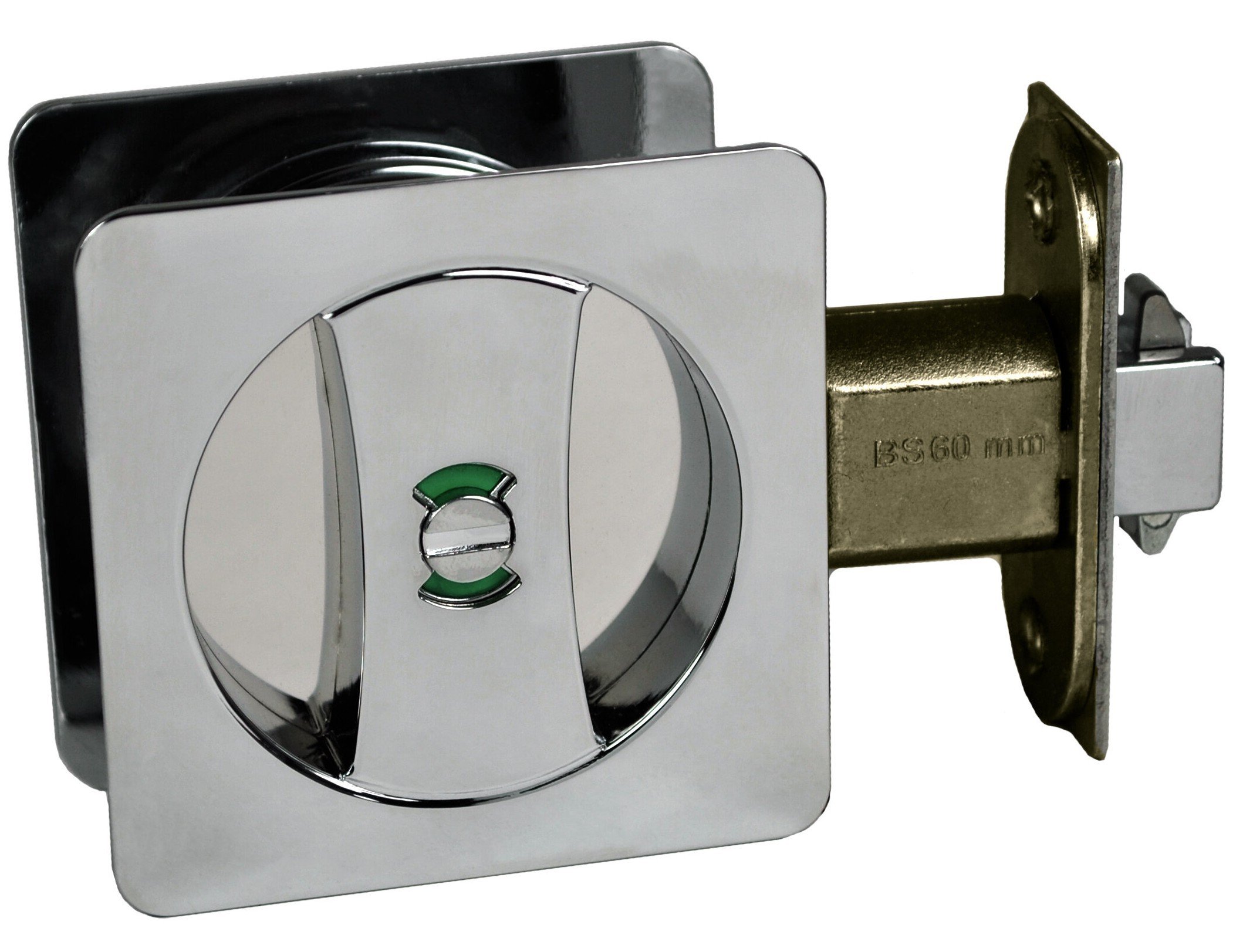 Privacy Cavity Sliding Door Lock - CSC-PRI-SQ-CPV - Square - Polished Chrome - RedGreen Indicator.jpeg