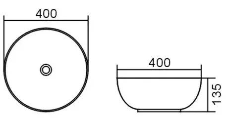 Bondi Basin - 400 x 400 x 135 - Matte White1 - Dimensions.jpeg