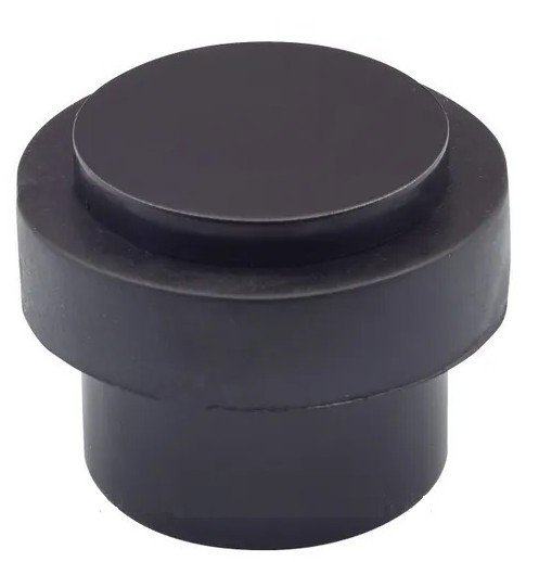 Round Floor Mount Door Stop – Matt Black.jpeg