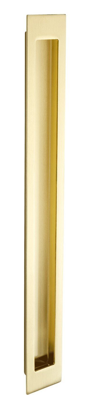 Verve Flush Pulls – Satin Brass