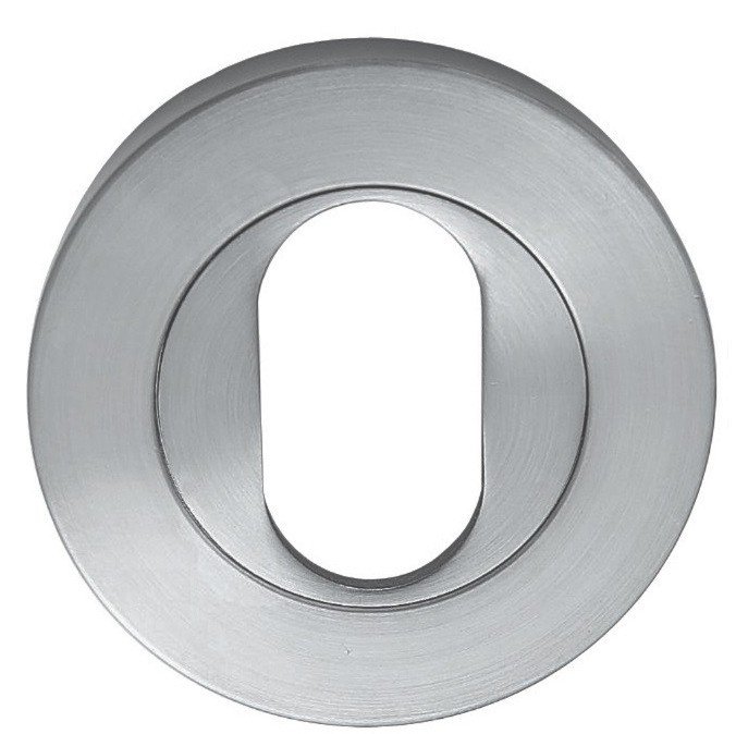 Oval Escutcheon - Satin Chrome.jpeg