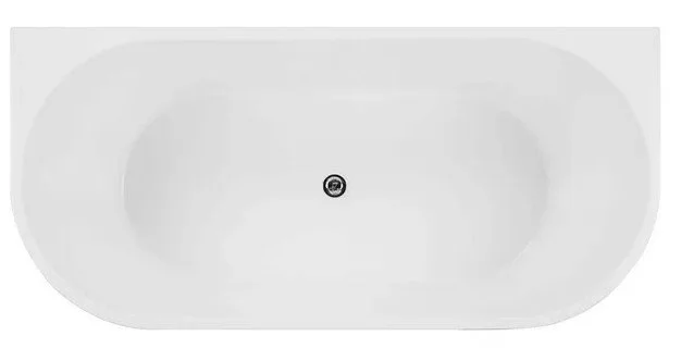 Verona - 1700 x 800 x 580 - Back to Wall Bathtub - Matt White1.jpeg