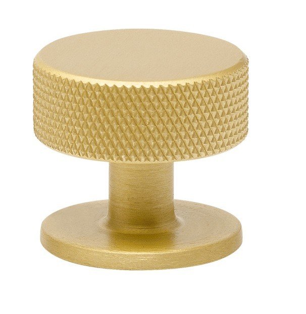 Florida Knurled Knob - Satin Brass