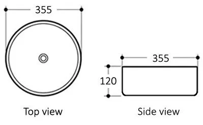 Artis Basin 88 - 355 x 355 x 120 - Gloss White - Dimensions.jpeg