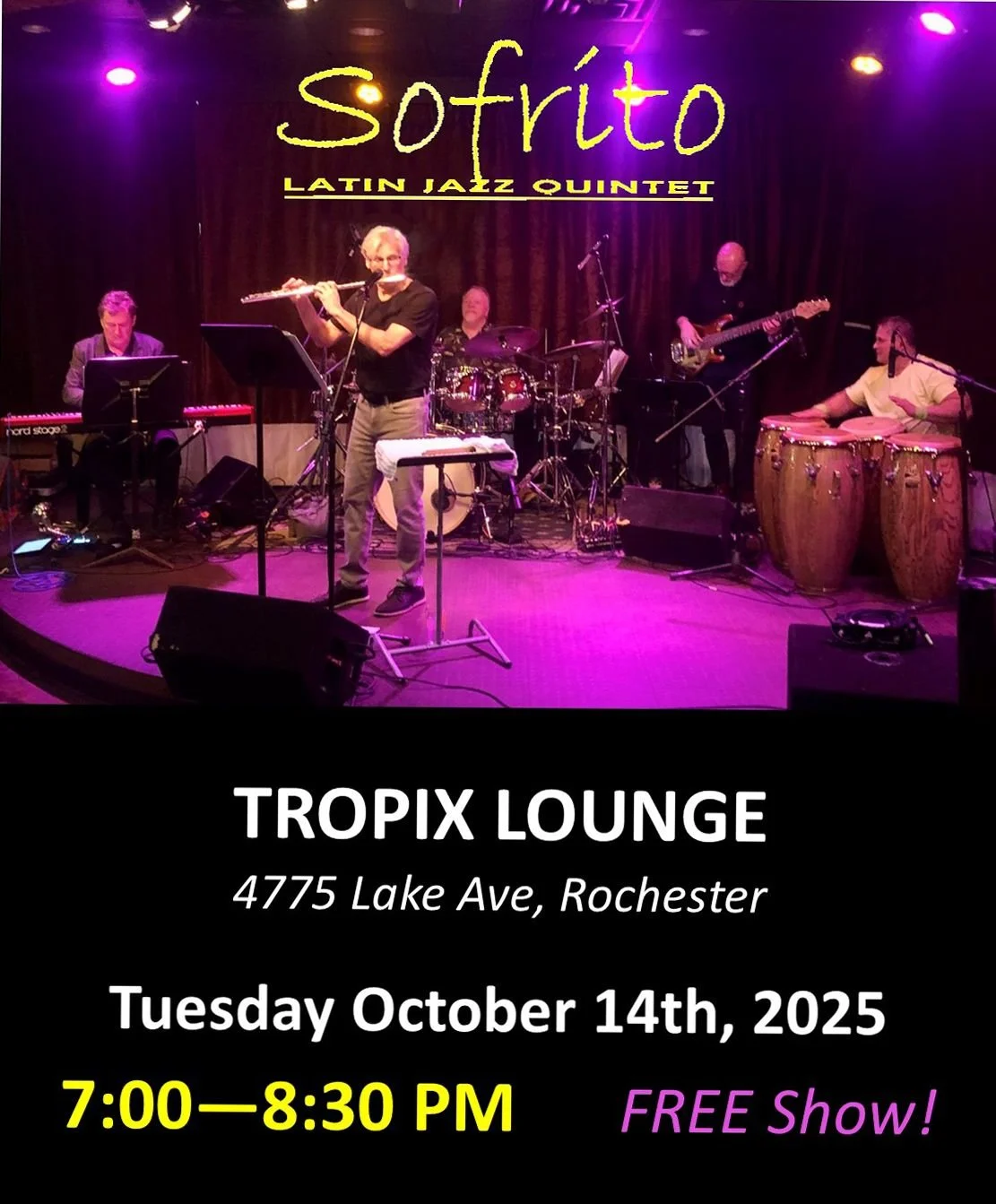 Sofrito Latin Jazz Quintet – A Tribute to Dave Valentin