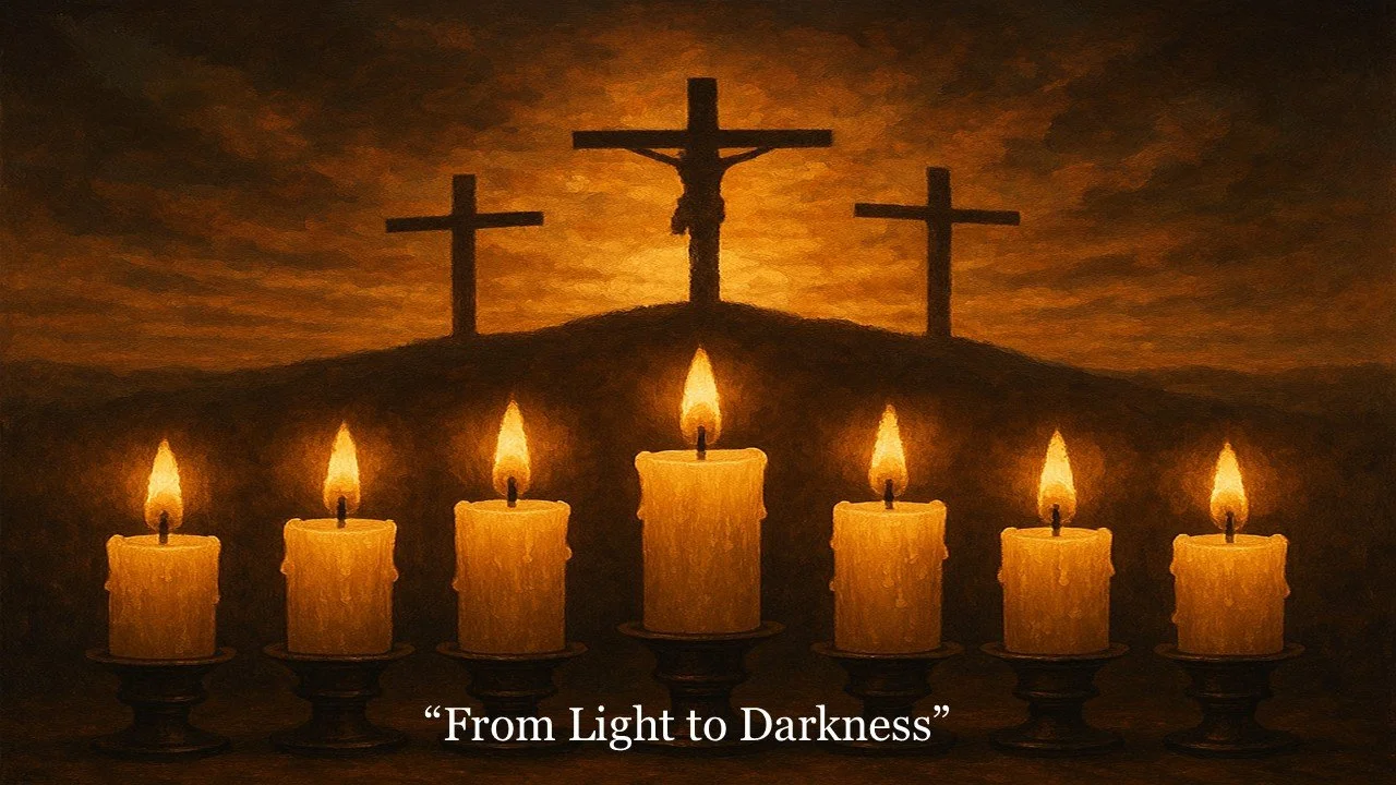 Join us on Good Friday, as we look at the 7 actions that lead to the Cross. John 8:12