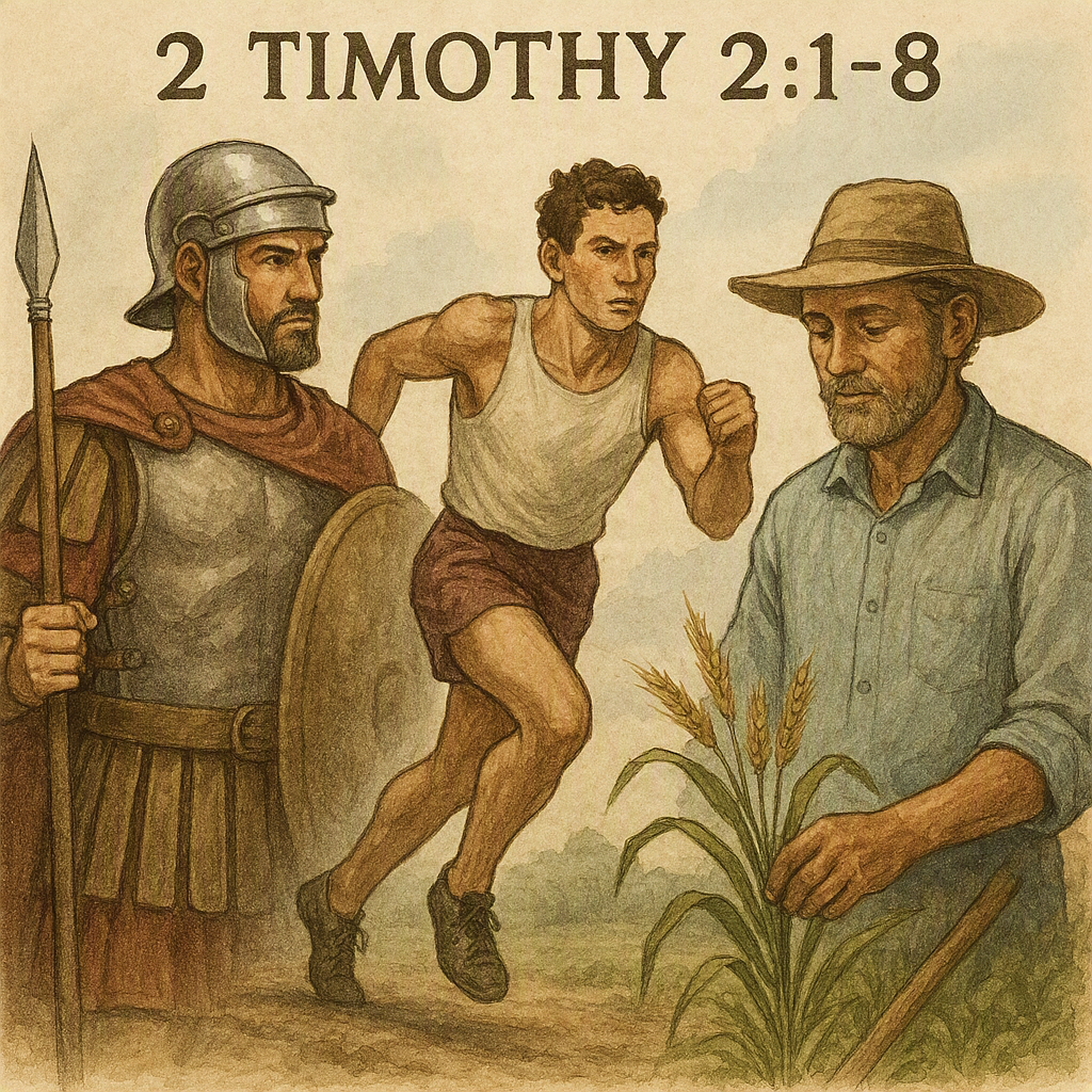 Join us for Part 2 in the message series from Paul’s last letter to Timothy.                  2 Timothy 2:1-8