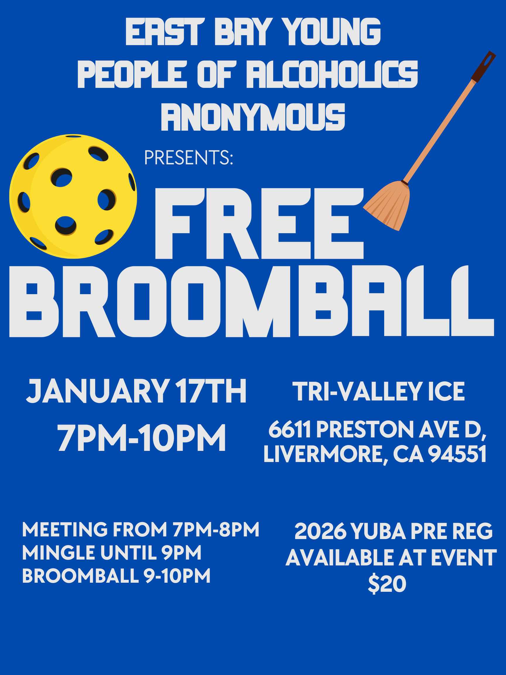 FREE BROOMBALL