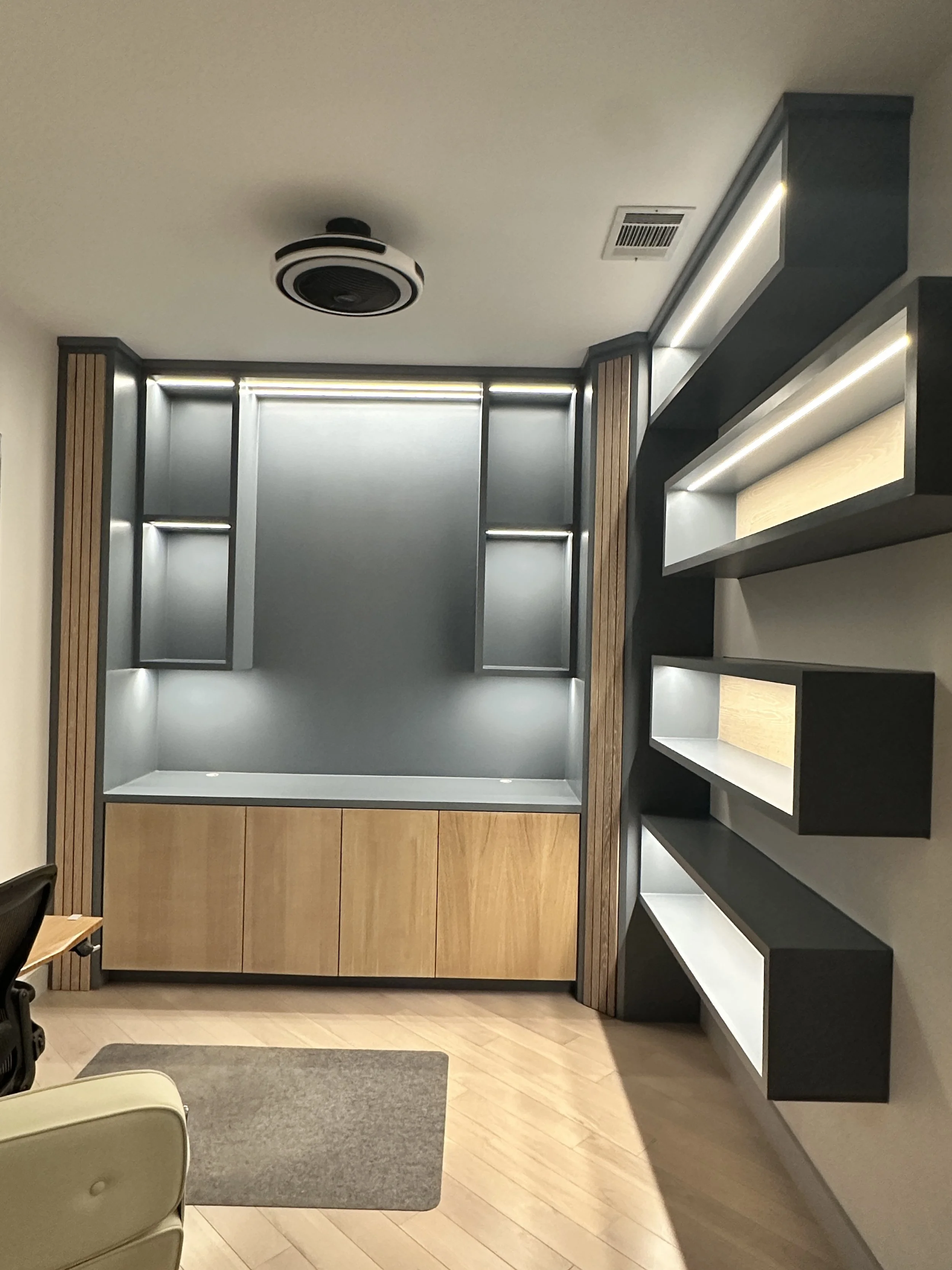 Custom Display Shelving & Lighting
