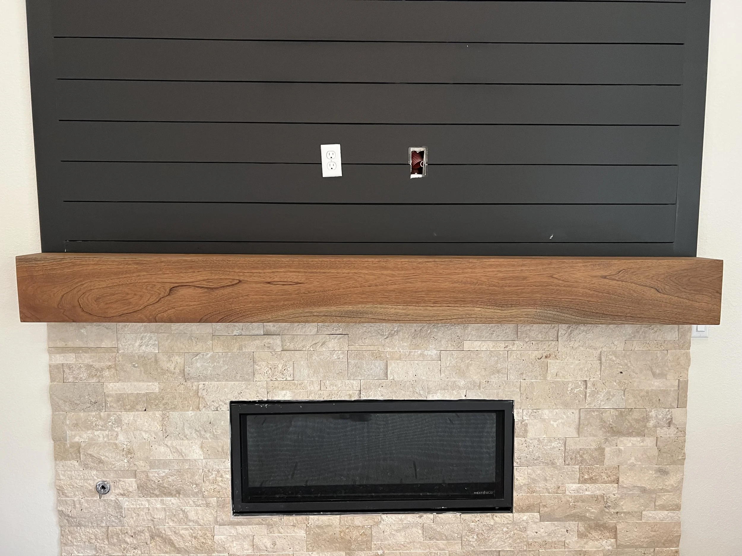 Spanish Cedar Mantel