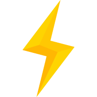 Simple bar graph icon with three vertical bars in varying heights