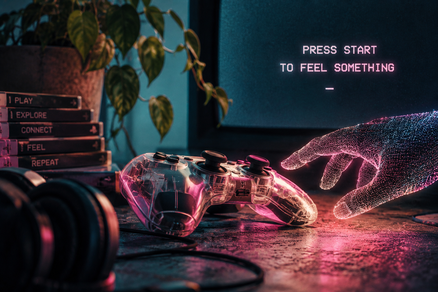 Press Start to Feel Something