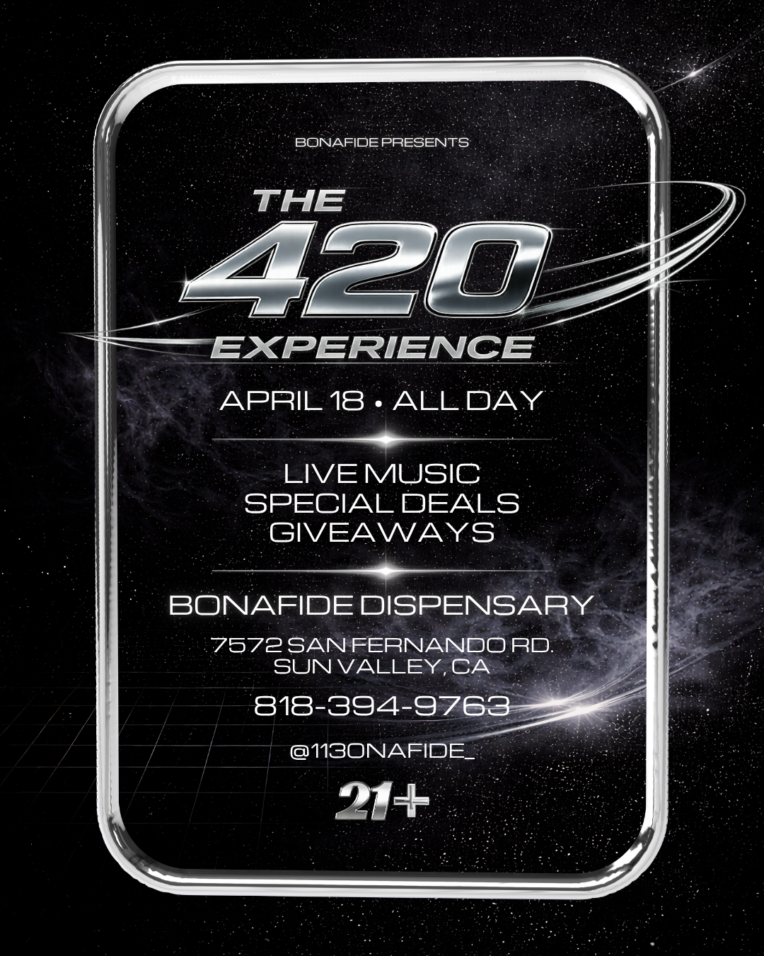 THE 420 EXPERIENCE