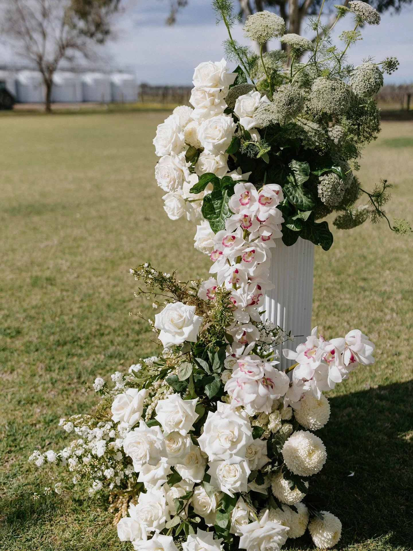@wren.floralista for Katie &amp; Rikk at @pavilionbullerwines ✨