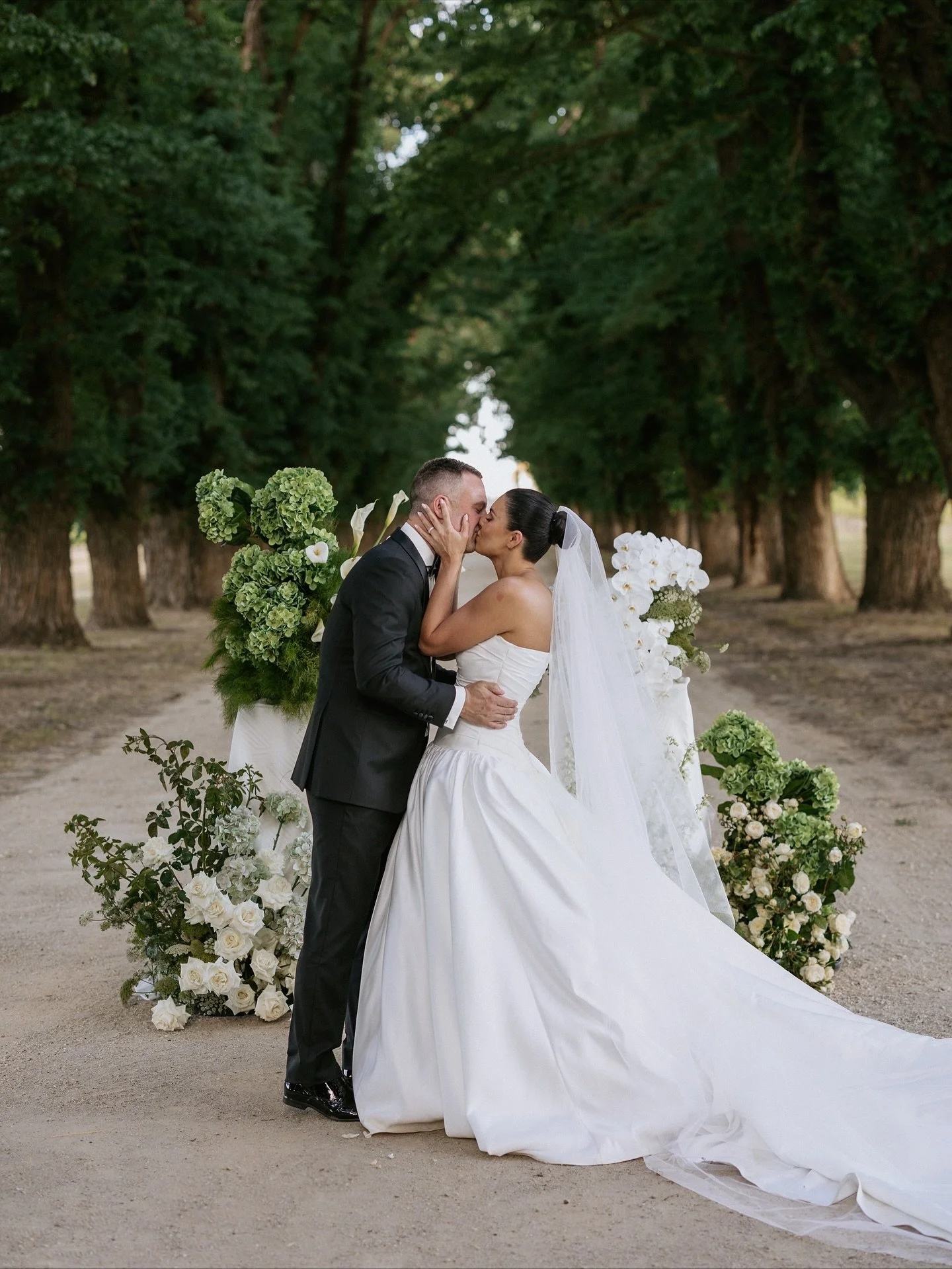 Kirsty &amp; Mike 💫

@allsaintsestate 
@sparepairsisters 
@wren.floralista 
@torresweddingfilms 
@foreversocials 
@tobitobi.co 
@celebrantkirbysteele 
@kyhastudios @kyhabride 
@maddinicholls_makeup @candice.lee.makeup 
@curvathesalon