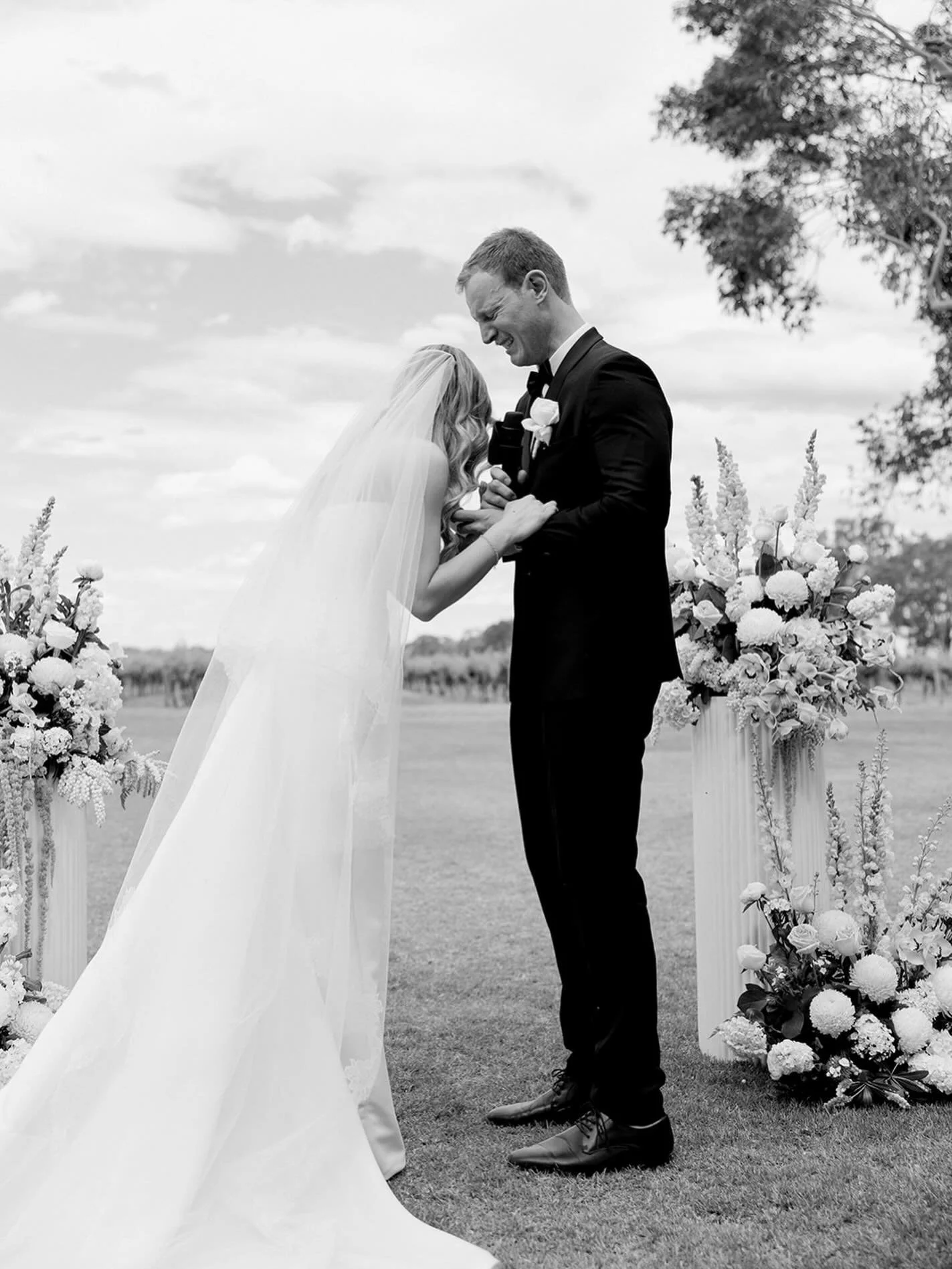 It&rsquo;s always too hard choosing only a few images to share from a wedding. But I can&rsquo;t go past this one. Brodee, making his perfect vows to Eliza 🥹✨