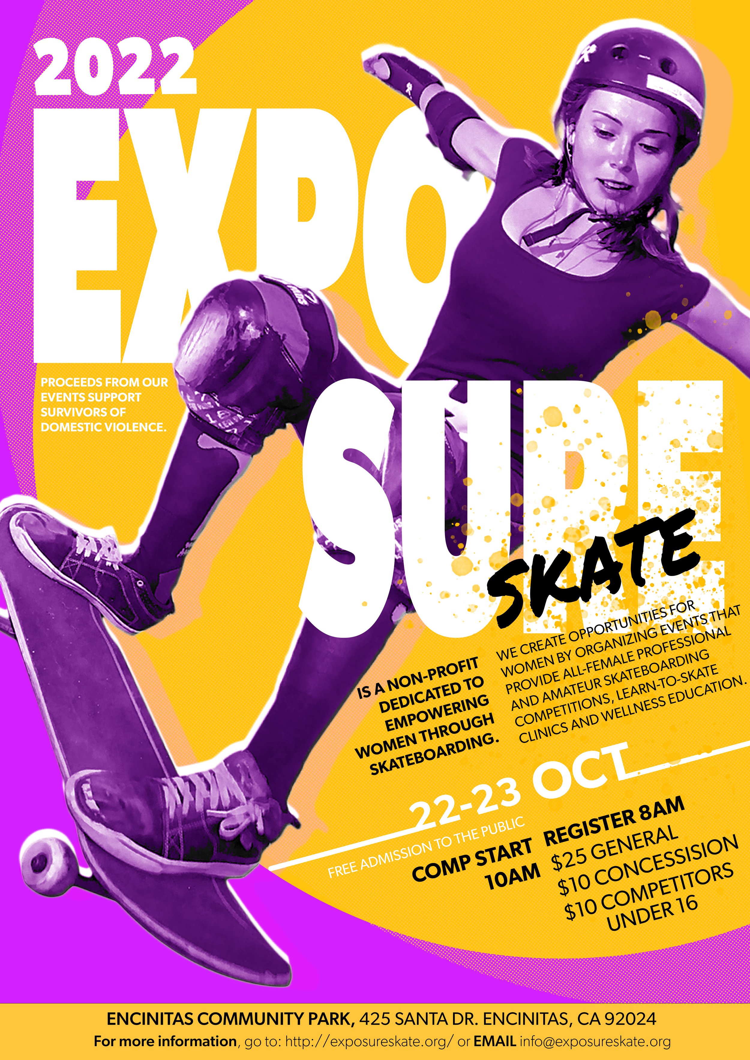 EXPOSURE SKATE | Event Poster Design