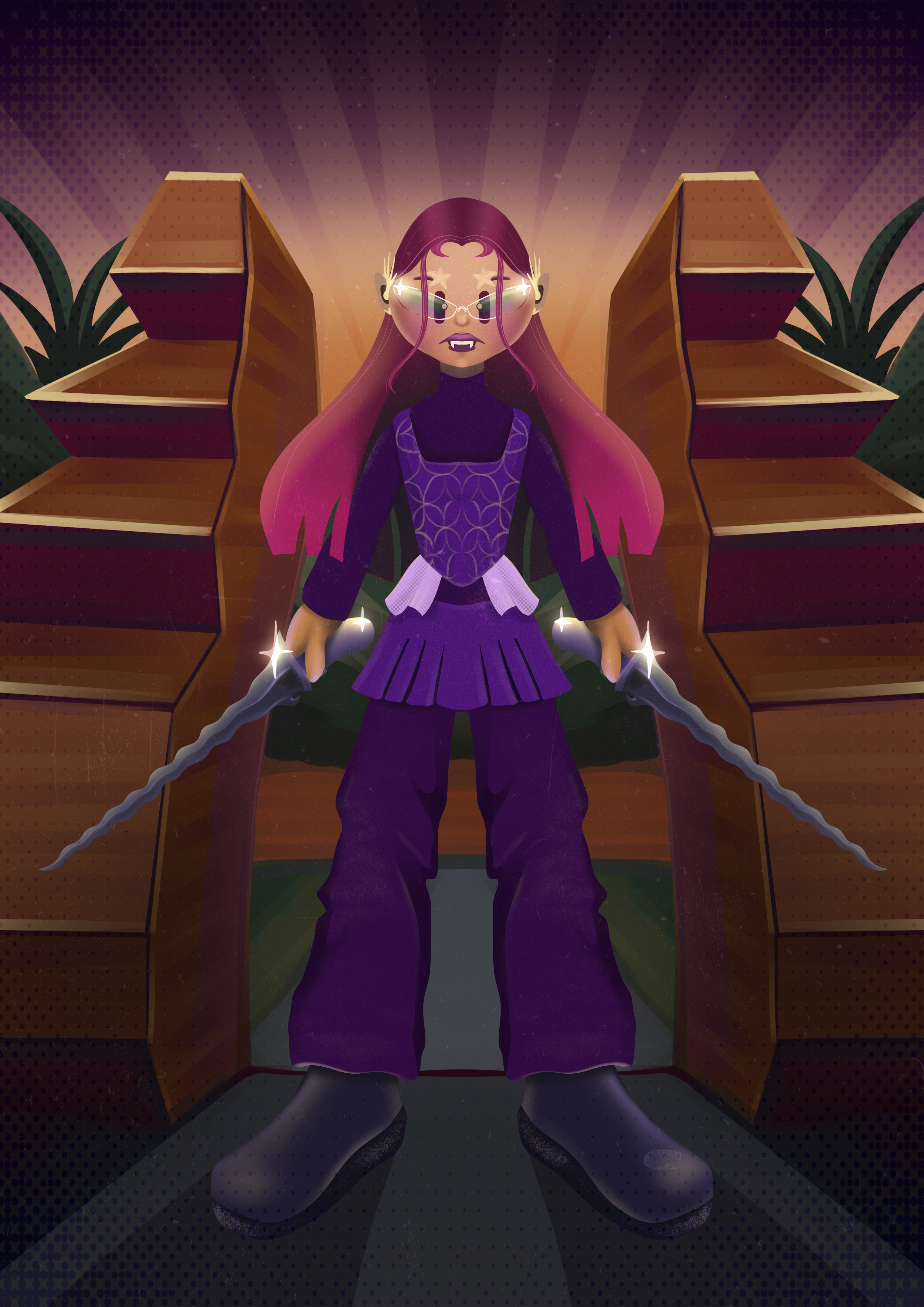 Midnight Melody | Procreate Illustration | Personal Work