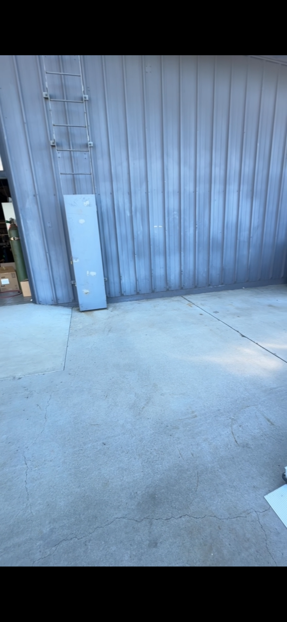 Commercial cleanout project completed in Santa Barbara by Hauling-4-U showing cleared space after professional junk removal service.