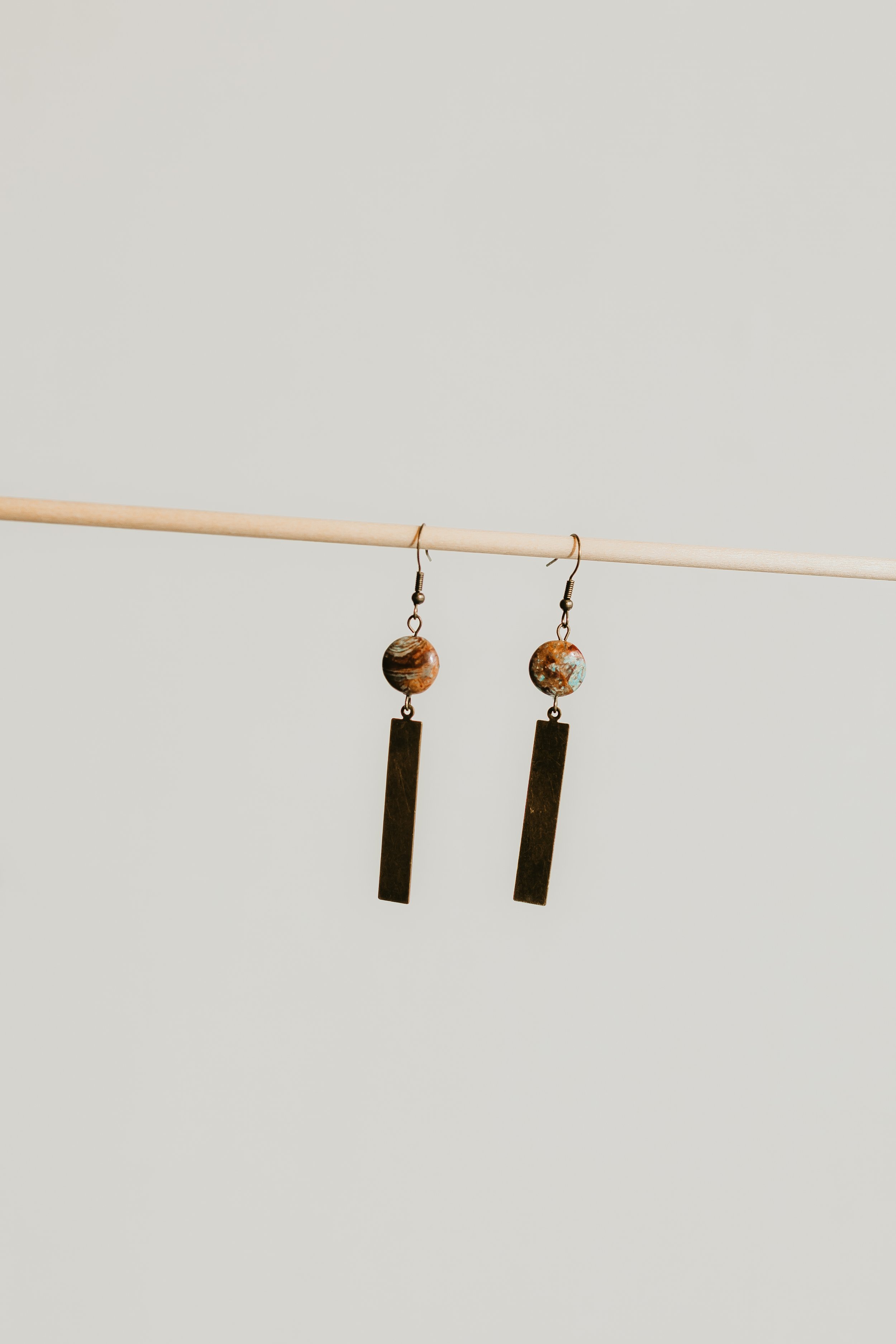 Turquoise & brass