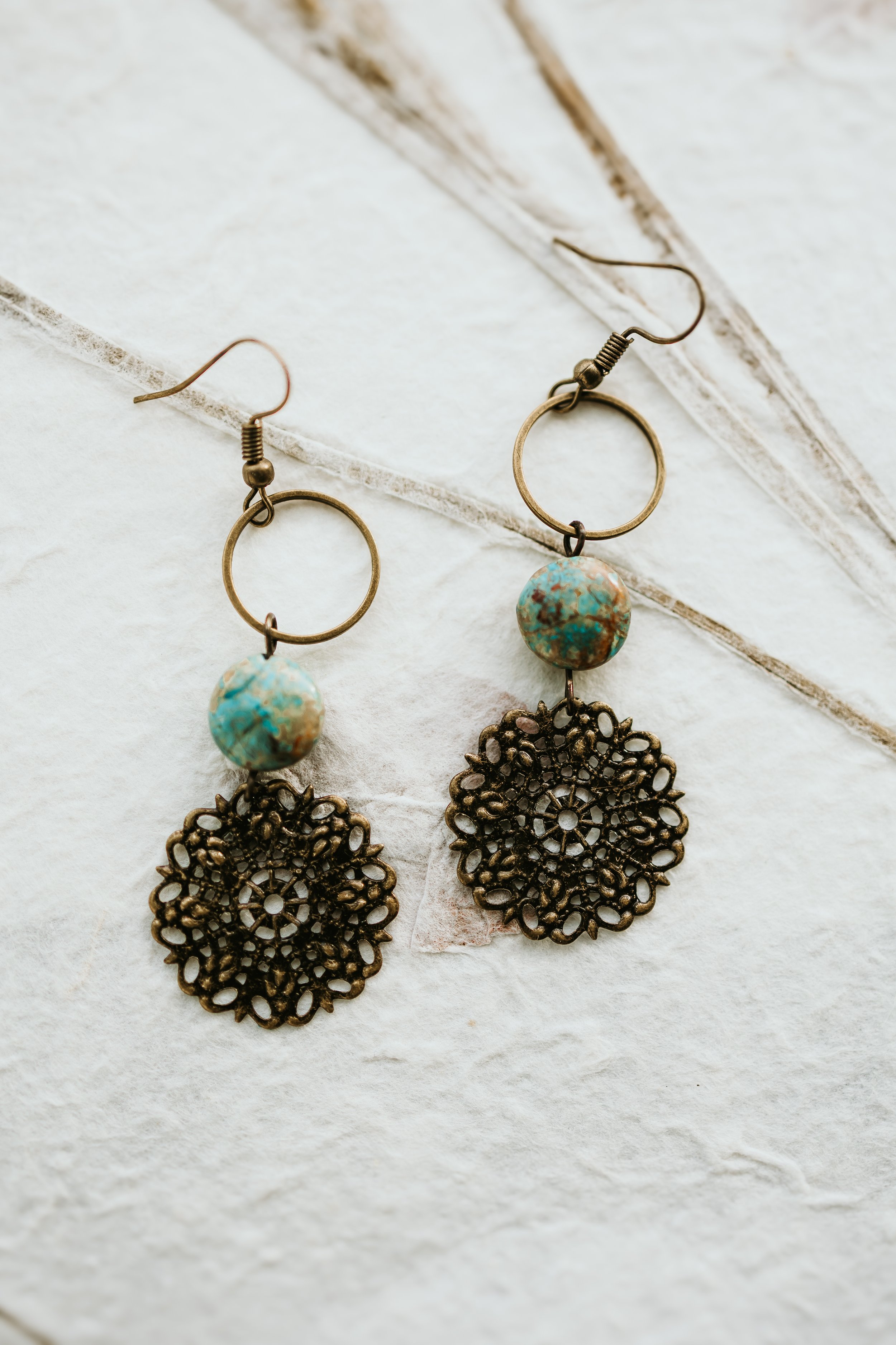 Turquoise & filigree