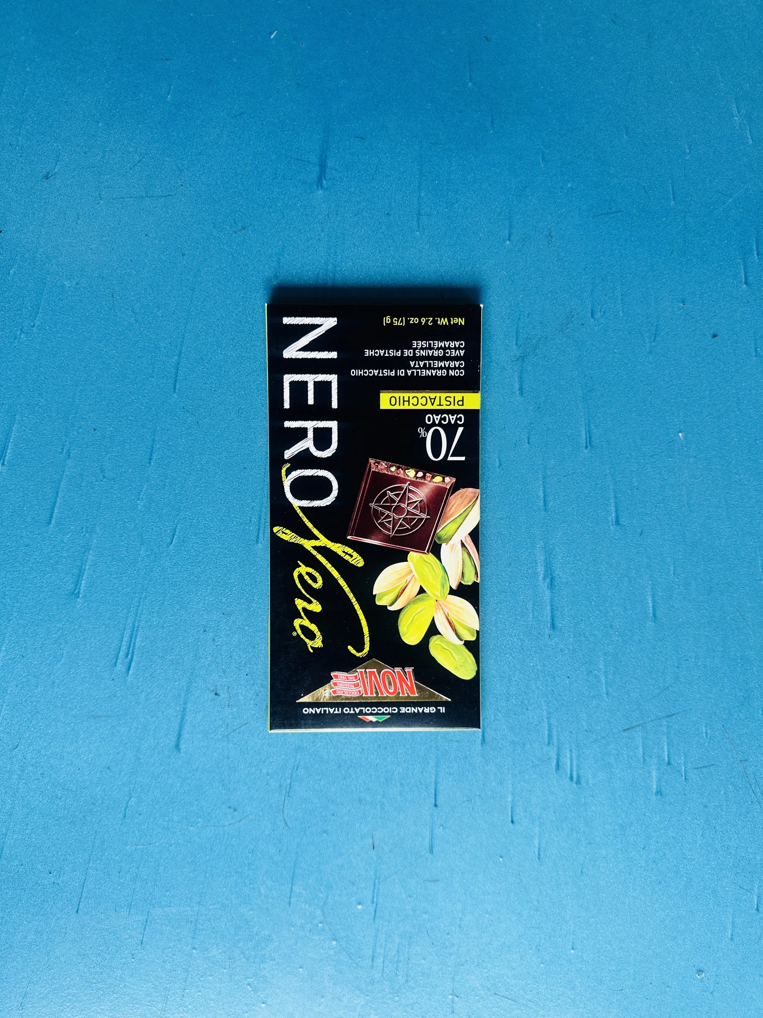 Dark Chocolate with Pistachios