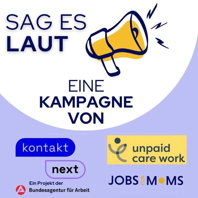 Sag es LAUT! - Kampagne mit einem Projekt der Bundesagentur für Arbeit