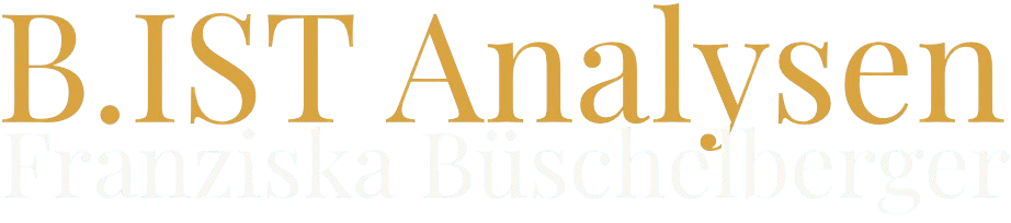 B.IST Analysen by Franziska Büschelberger