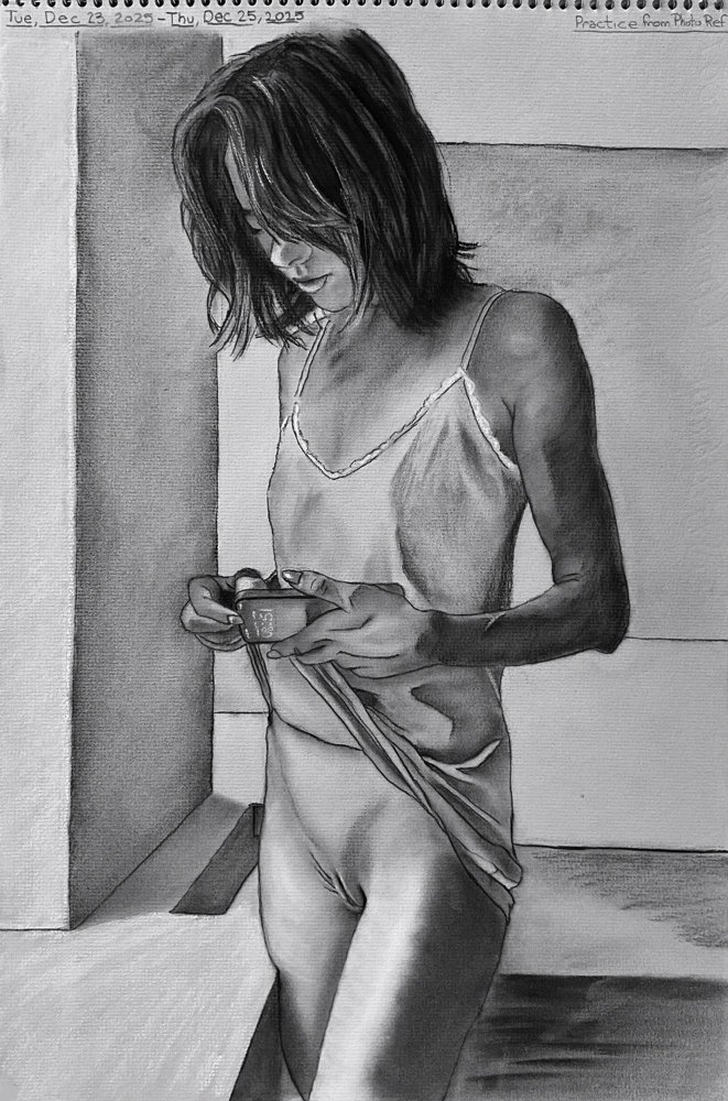 Practice from a photo reference