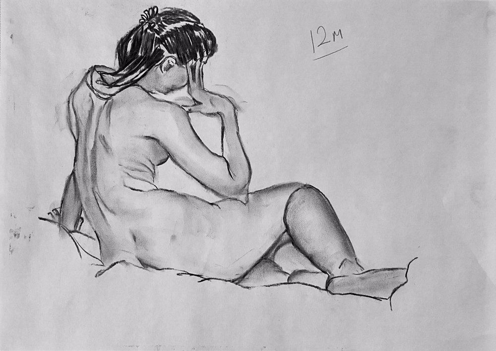 Original sketch from life