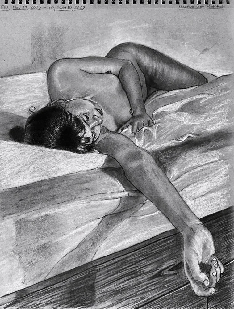 Practice sketch from photo reference