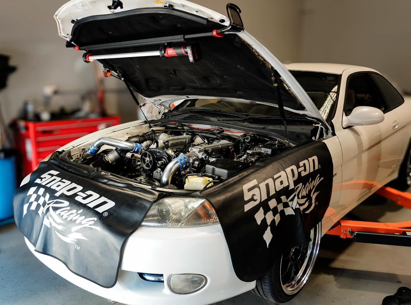 Jackson&rsquo;s soarer in for : 
Full 100k timing belt service 
-All genuine parts 
-All fluids 
-Spark plugs 
-Fuel filter 
-Hot tank and removal of rocker cover baffles and bead blasting in house 

We cater to all aspects of your Japanese import or