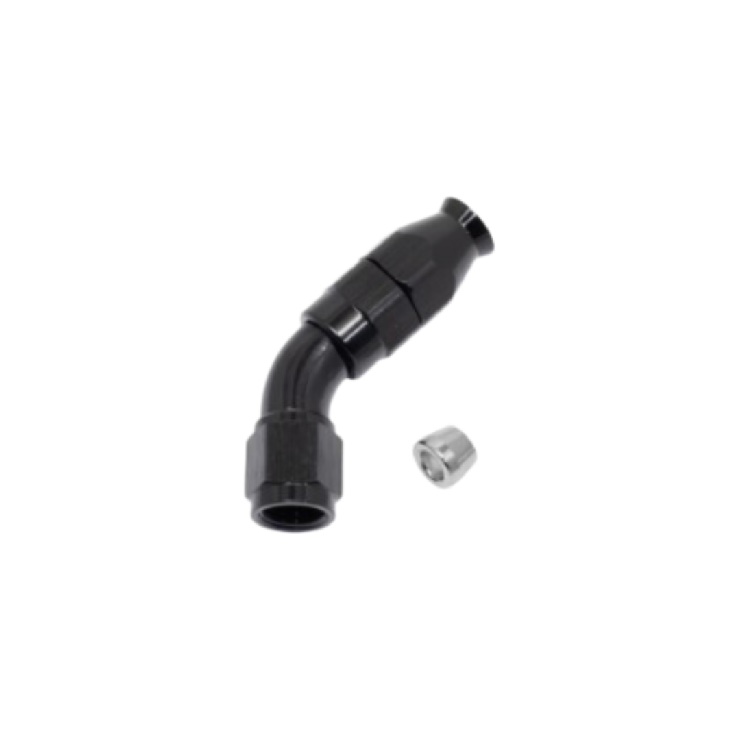 60 Degree Full Flow Hose End AN6