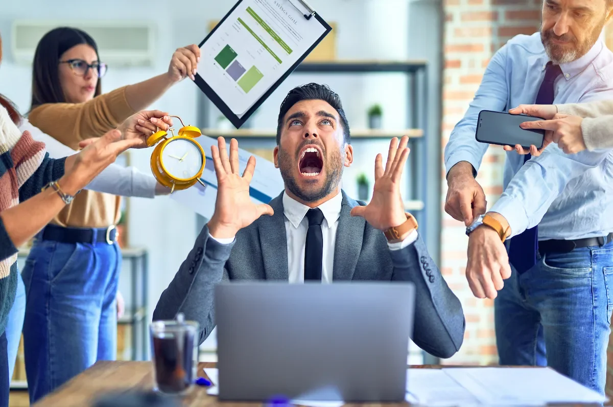 Image illustrating stress and anxiety