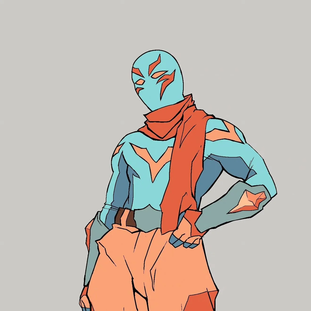 🔮~ AND NOW; A BRIEF HISTORY, OF THE FUTURE ~🔮

Amazing art of Blink by @PoohBrews on X, which ultimately was decided to be adapted to his later years suit, which is around the age of 25-30.

#OC #Art #Indie