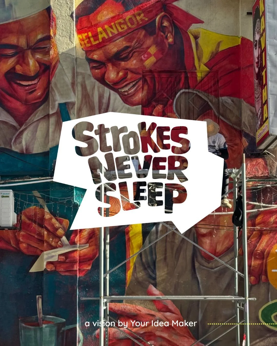 Strokes Never Sleep.
Where art moves when the city slows down.
From the street to real opportunities without losing the soul.