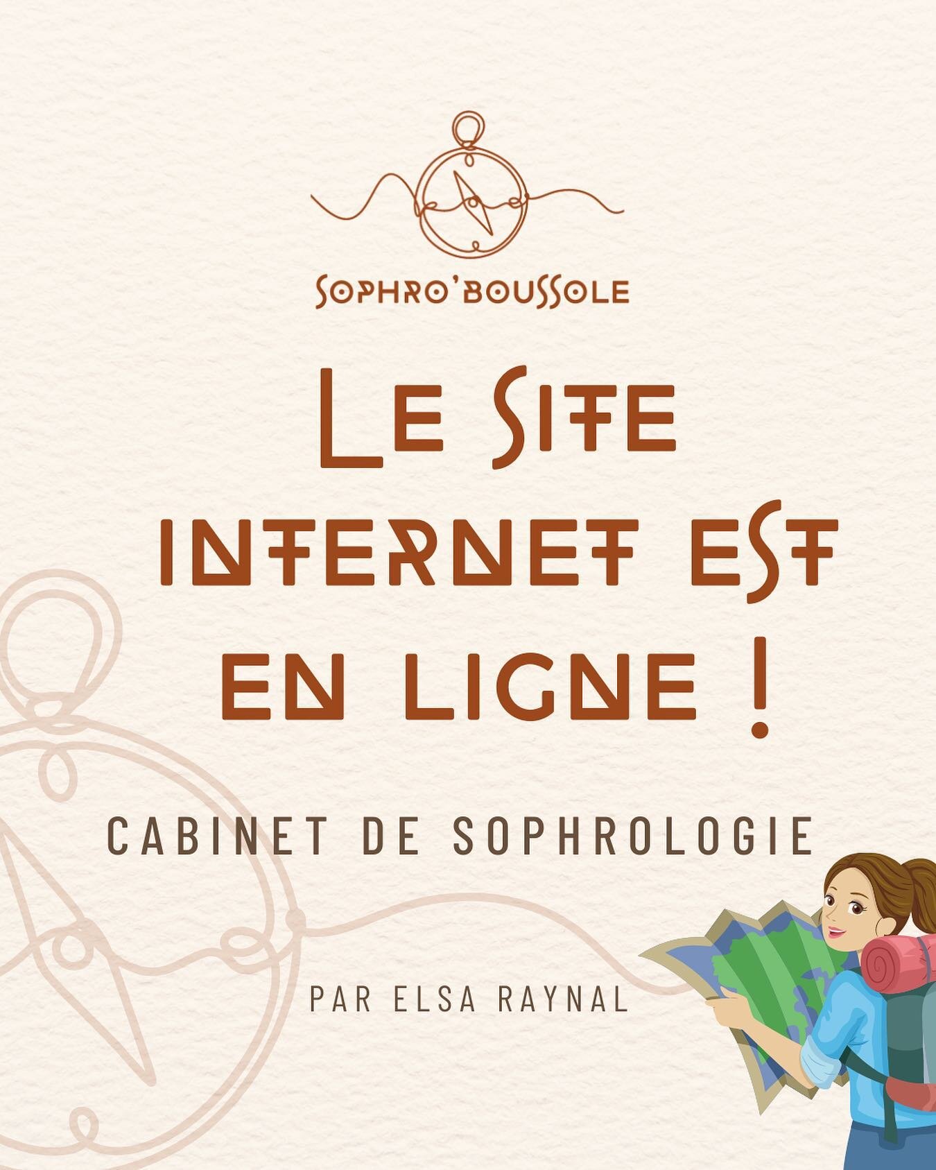 🌟 Grande nouvelle ! Mon site internet Sophro&rsquo;Boussole est d&eacute;sormais en ligne. 🚀 Je suis Elsa, sophrologue passionn&eacute;e, et je vous invite &agrave; explorer cet espace con&ccedil;u pour vous.
Sp&eacute;cialis&eacute;e dans la gesti