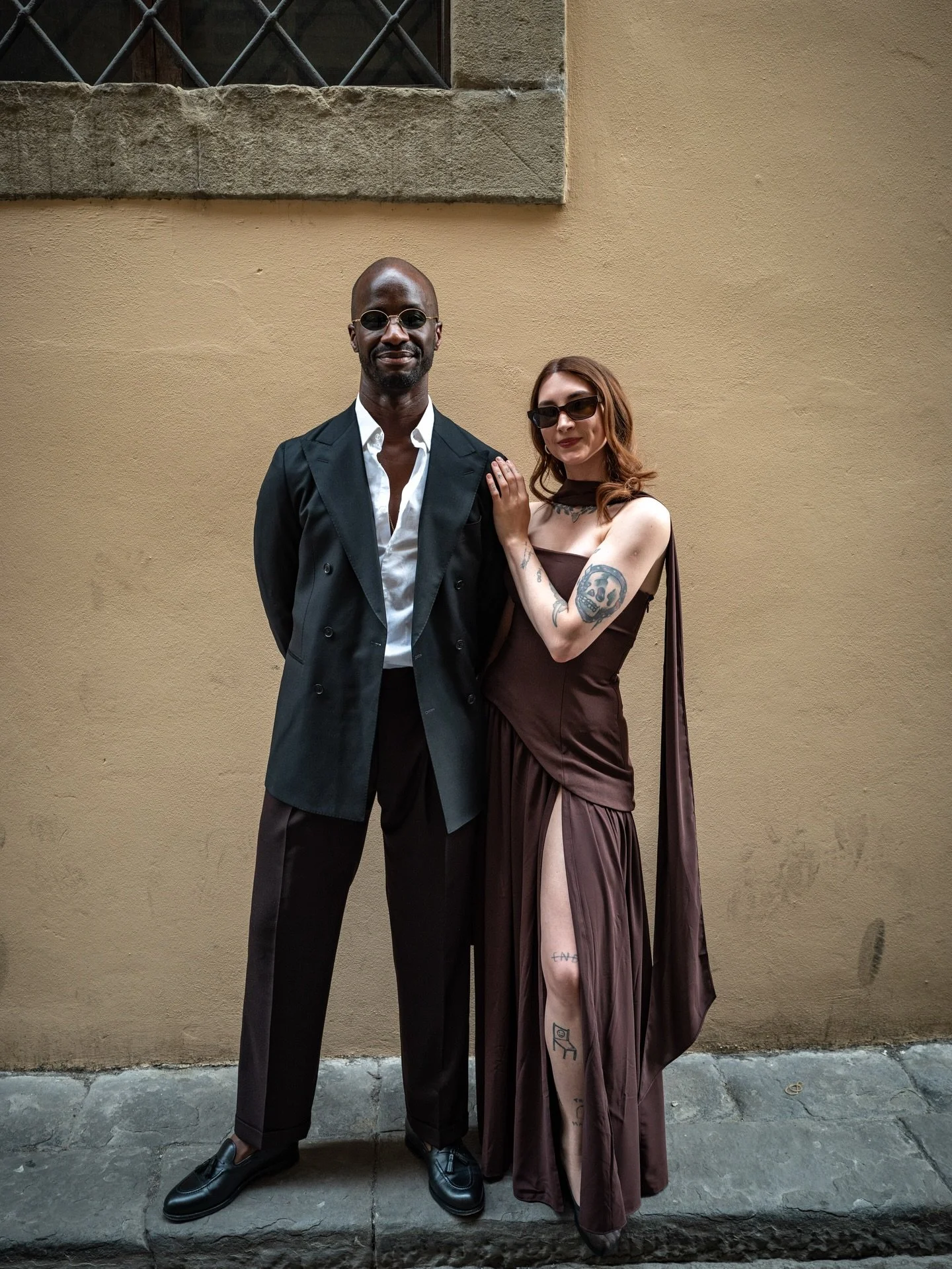 It&rsquo;s chucking it down back home 🌧️ and Figma just politely crashed on me mid design&hellip;.. 
so mentally I&rsquo;m back here, out and about with the team 🥹🤌🏾
.
.
#pittiuomo #florencenights