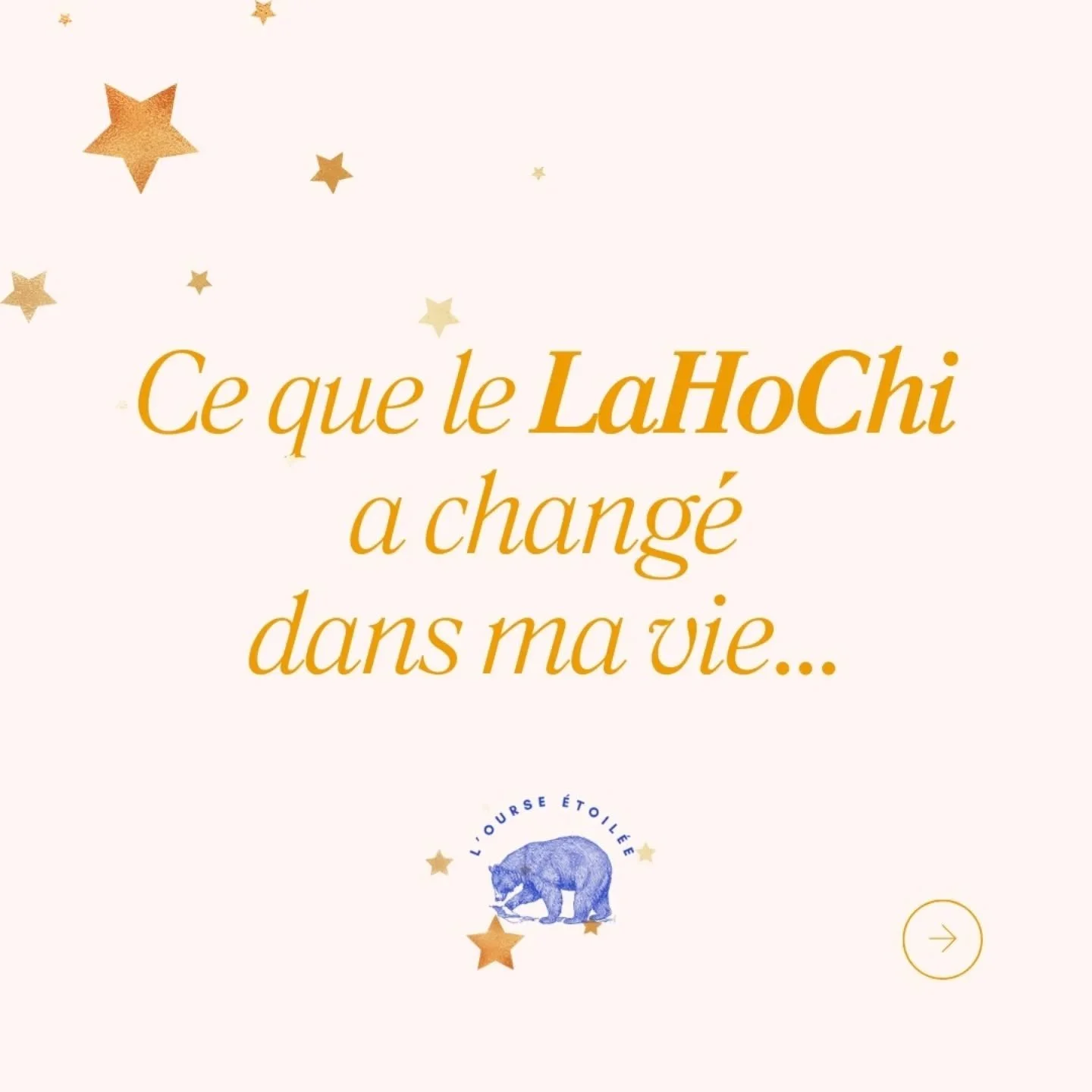 Il y a 3 ans je me suis 𝗶𝗻𝗶𝘁𝗶𝗲́𝗲 𝗮𝘂 𝗟𝗮𝗛𝗼𝗖𝗵𝗶 💫 

Et depuis beaucoup de choses ont chang&eacute; pour moi. 

Je t'invite &agrave; d&eacute;couvrir dans le carrousel un des points principaux. 

Si toi aussi tu souhaites te 𝗳𝗼𝗿𝗺𝗲𝗿 
