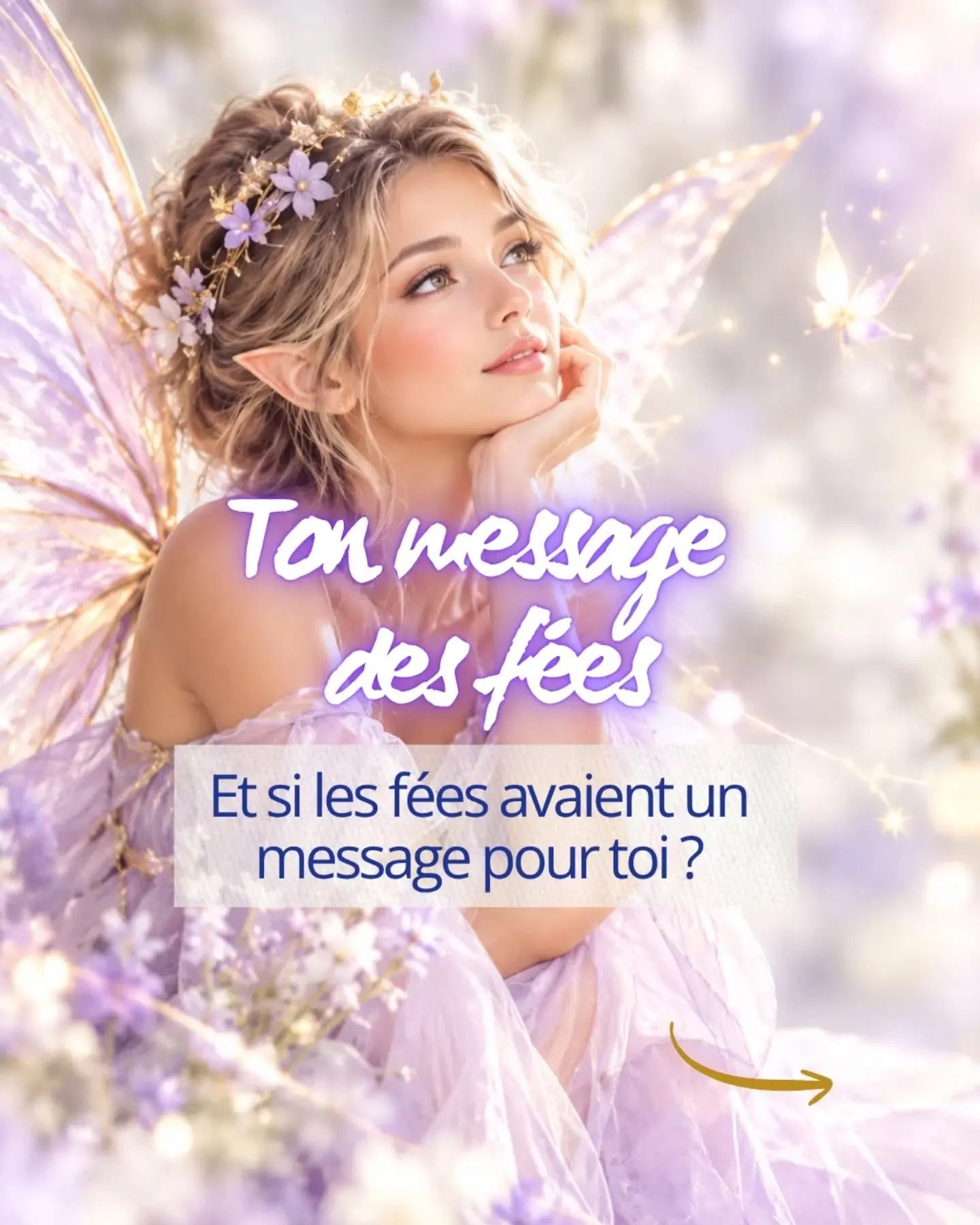 🧚&zwj;♀️✨ Et si les f&eacute;es avaient un message pour toi ? ✨

Parfois, il suffit de quelques instants pour se reconnecter &agrave; soi, &eacute;couter son intuition et accueillir ce qui r&eacute;sonne en nous&hellip; 💫

Aujourd'hui, je t'invite 