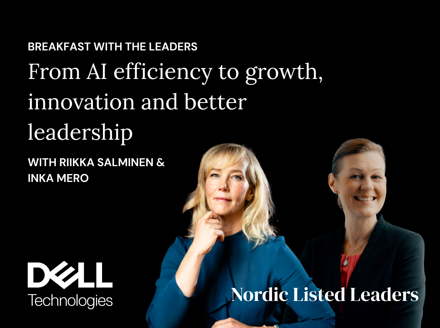 From AI efficiency to growth, innovation and better leadership