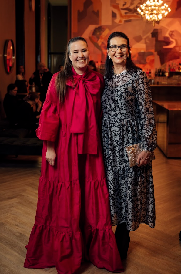 Helene Auramo & Elina Ali-Melkkilä at the NLL Gala2025