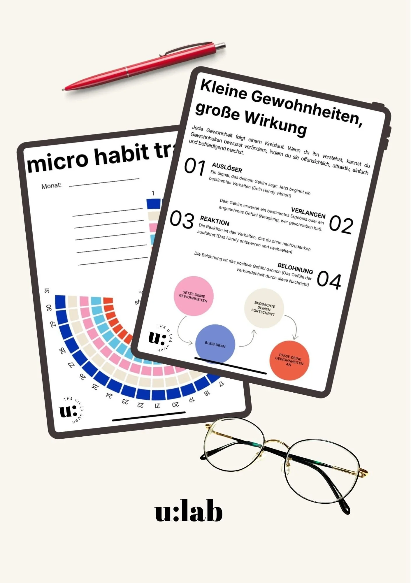 Micro Habit Tracker (12 Monate)