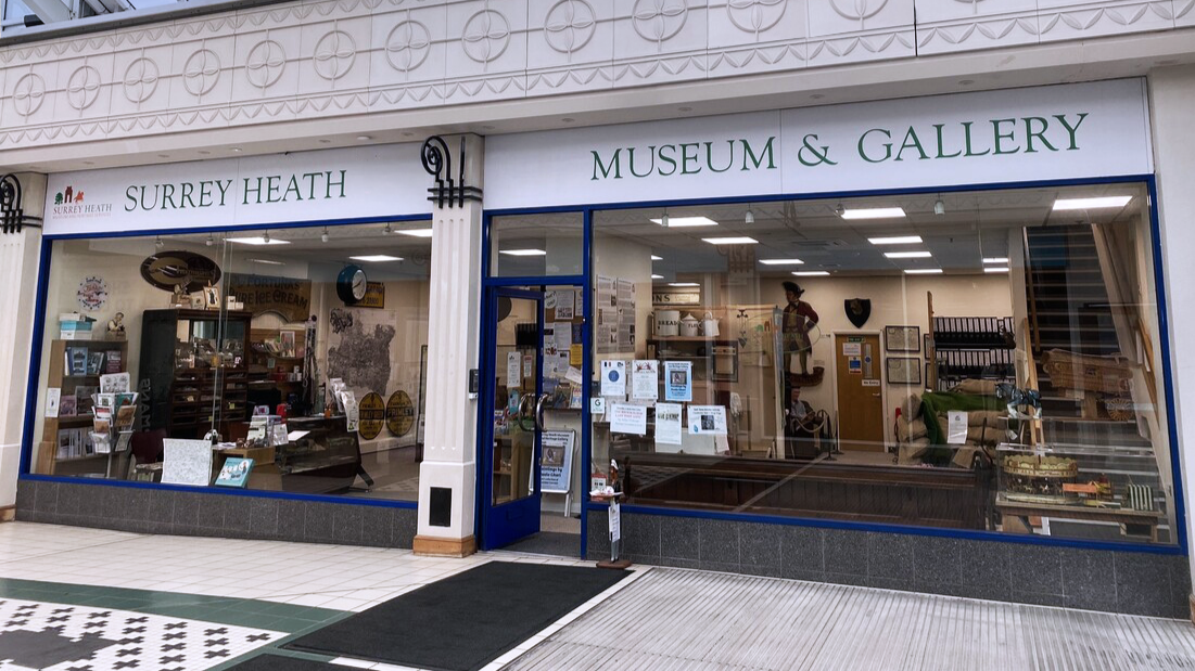 Surrey Heath Museum in The Square Shopping Centre, Camberley