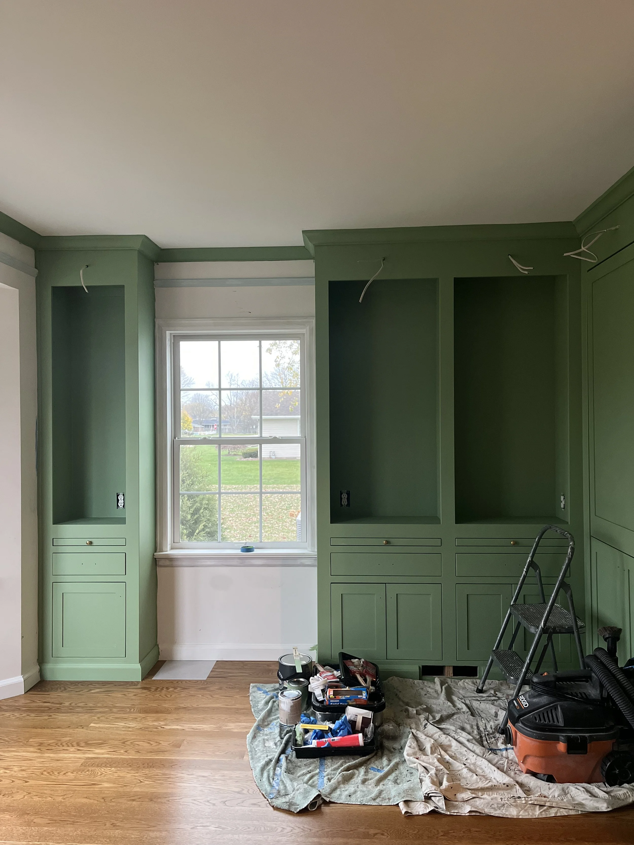Green for My Library Room? It Wasn’t My First Choice!