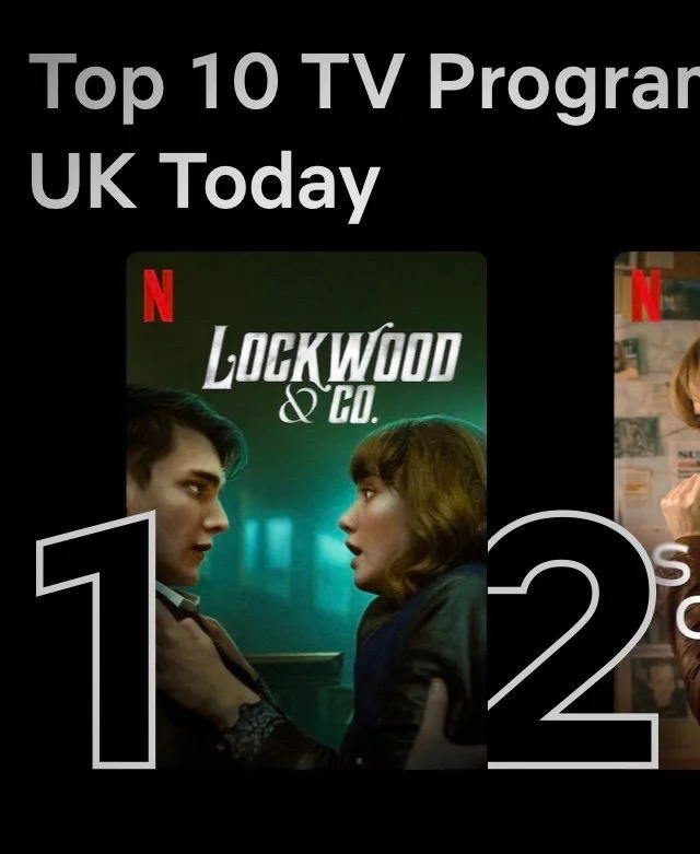Lockwood & Co Netflix
B Camera Operator 2 episodes DOP Oliver Curtis BSC