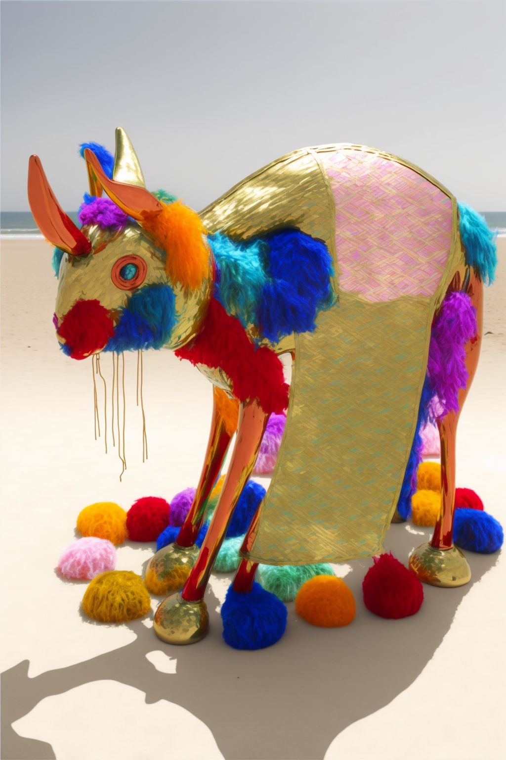 beckymakesphotos_sculpture_of_oaxacan_animal_made_of_shiny_plas_3f96bd77-a388-40c2-bde2-1517ea77137c.png