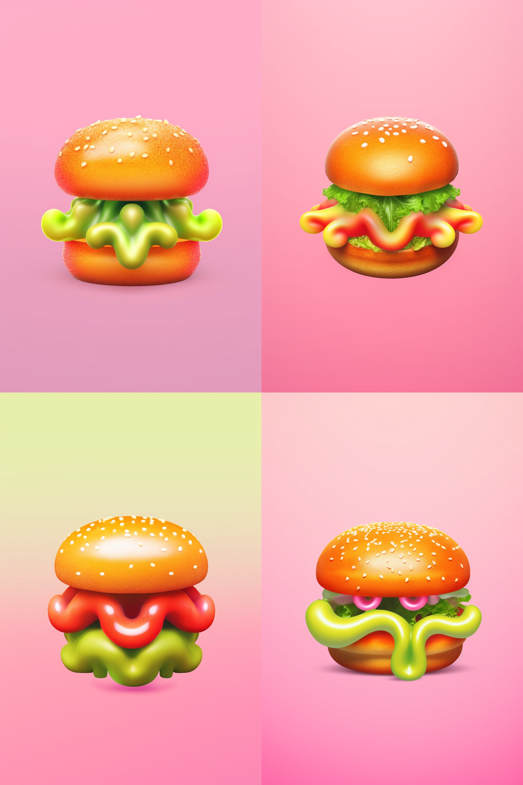 beckymakesphotos_vegan_hamburger_with_green_bun_on_pastel_pink__2d9b11ce-967e-4142-af80-8ce08b40398d.png
