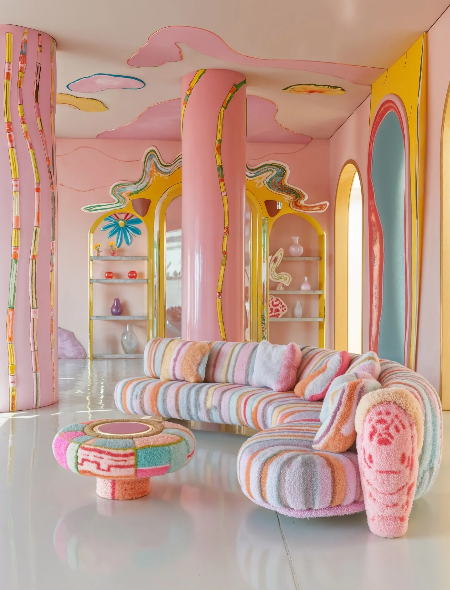 It&rsquo;s too hot to play outside, let&rsquo;s stay indoors ☀️

#thisisai #ai #aiarchitecture #aidesign #aiinteriordesign #designboom #designinspiration #designlovers #archdaily #dopaminedecor #colorfulinteriors