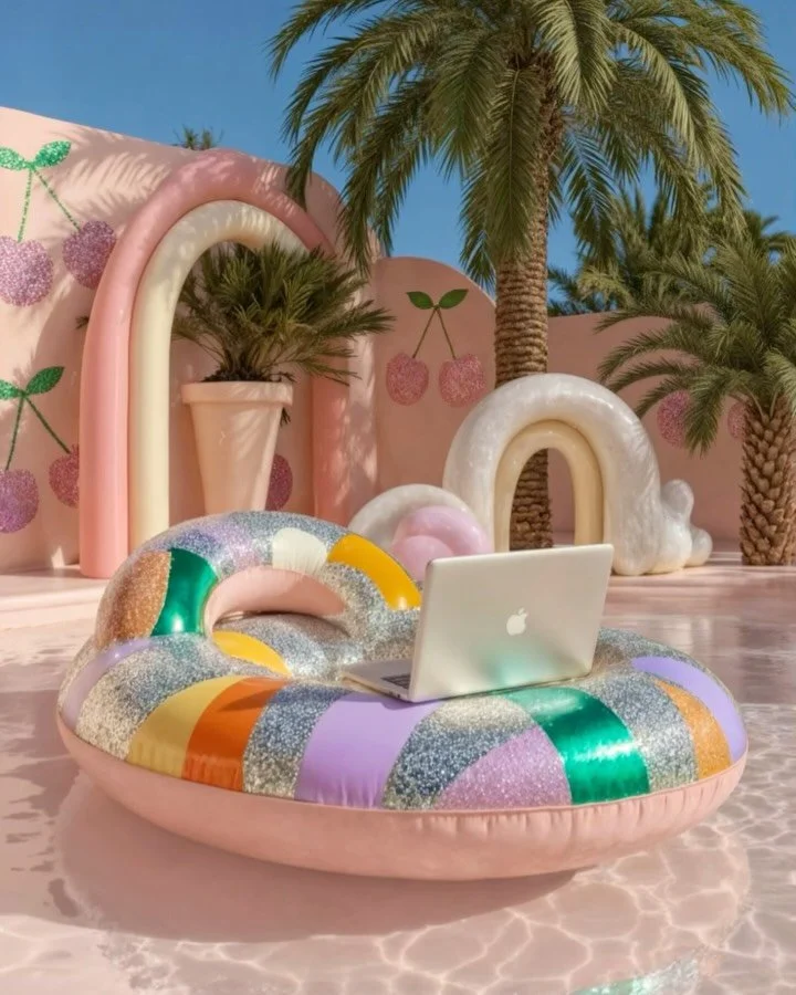Work from last week of August 💻💦

#wfh #workfromsummer #workfrompool #august #aidesign #aiarchitecture #archdaily #dopaminedecor #ai #poolday